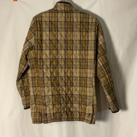 Barbour plaid polar quilt jacket Size 10 - Picture 4 of 8